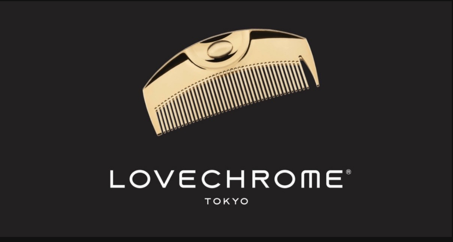 LOVECHROME LOVECHROME PG PADDLE COMB Premium Black 6313643904